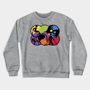 DISABLED WOMEN'S NON-MARCH Crewneck Sweatshirt